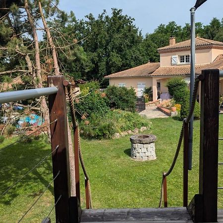 Les Genets Hotel Orleat Bagian luar foto