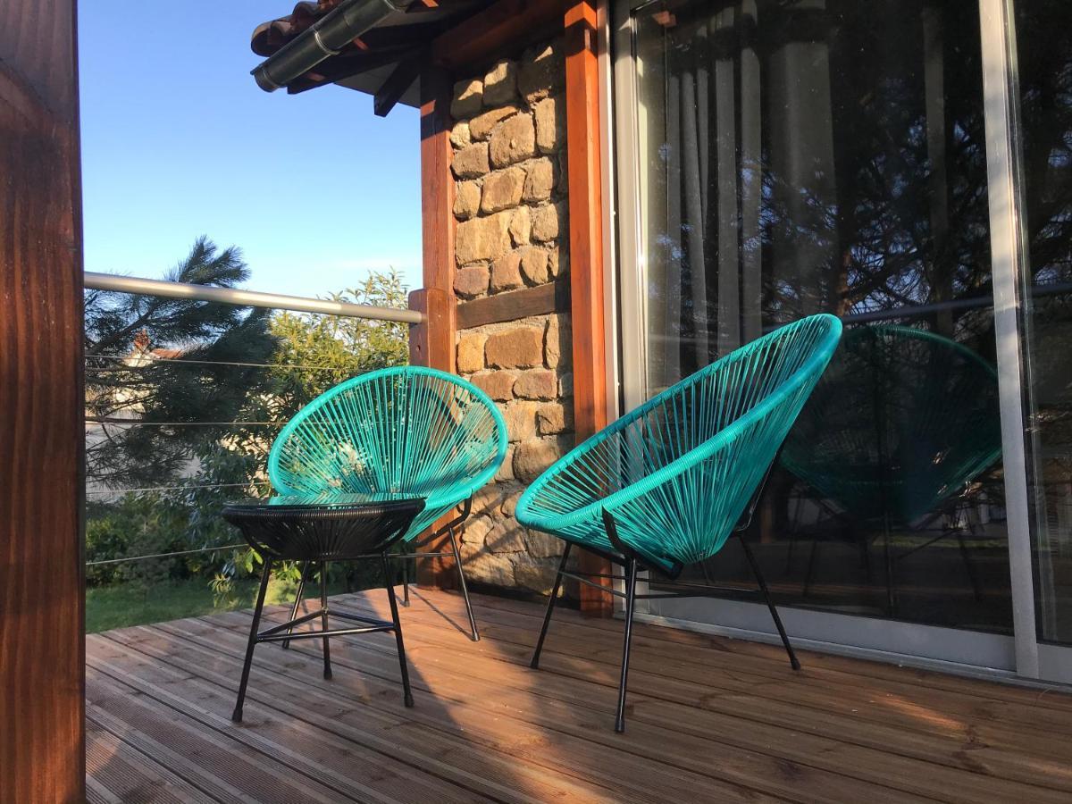 Les Genets Hotel Orleat Bagian luar foto