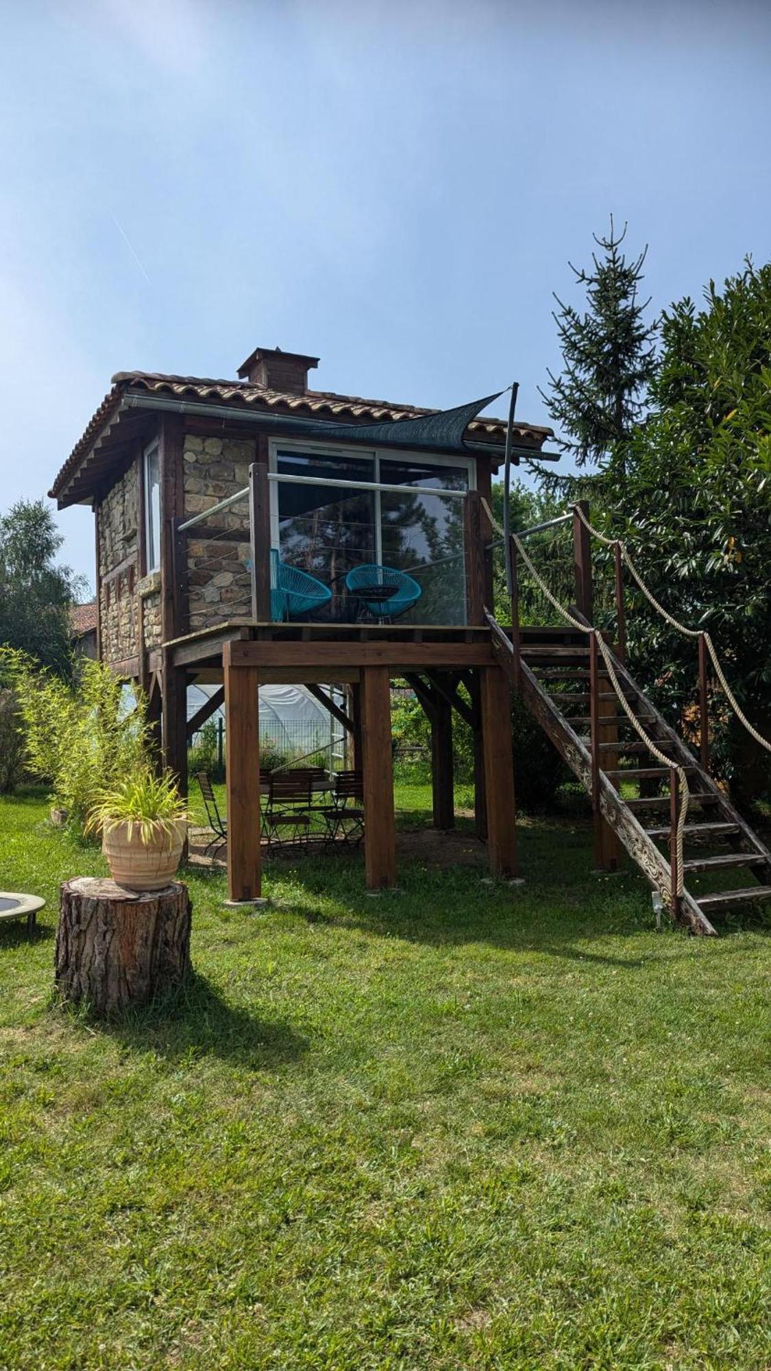 Les Genets Hotel Orleat Bagian luar foto