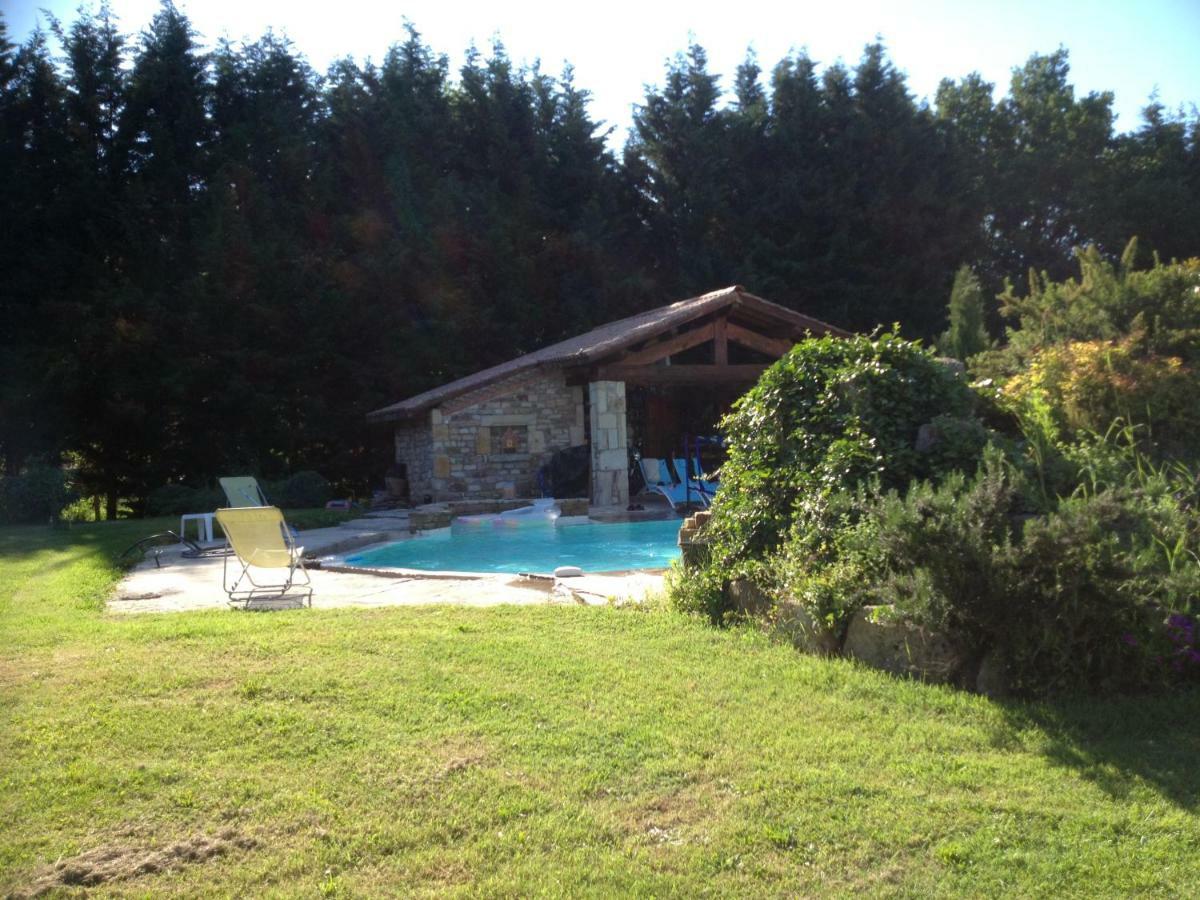 Les Genets Hotel Orleat Bagian luar foto
